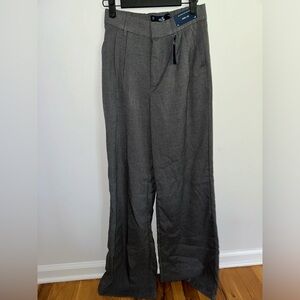 Dark gray trouser pant Hollister